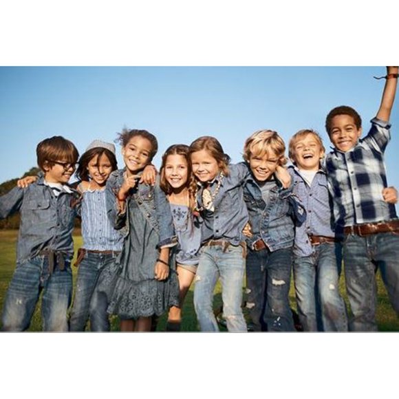 GAP KIDS chambray shirt size M/8 - Picture 5 of 10